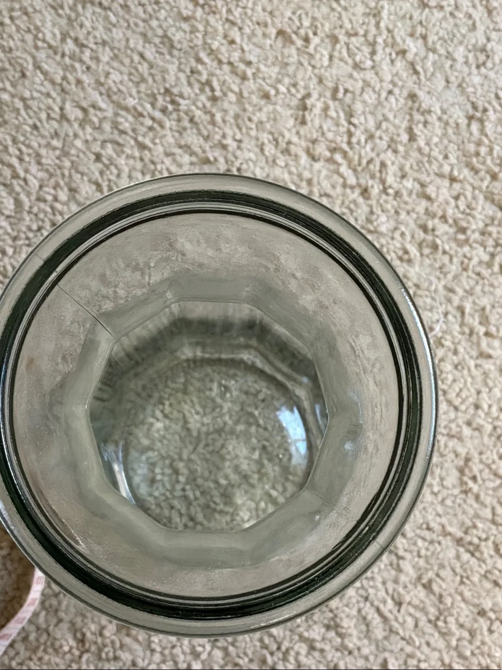 Clear Glass Decorative Vase - Home Accents